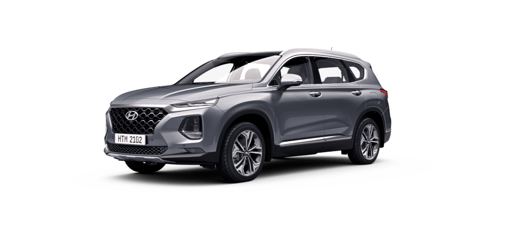 Santafe 2020 màu bạc