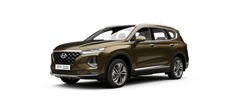 Santafe 2020 màu vàng cát