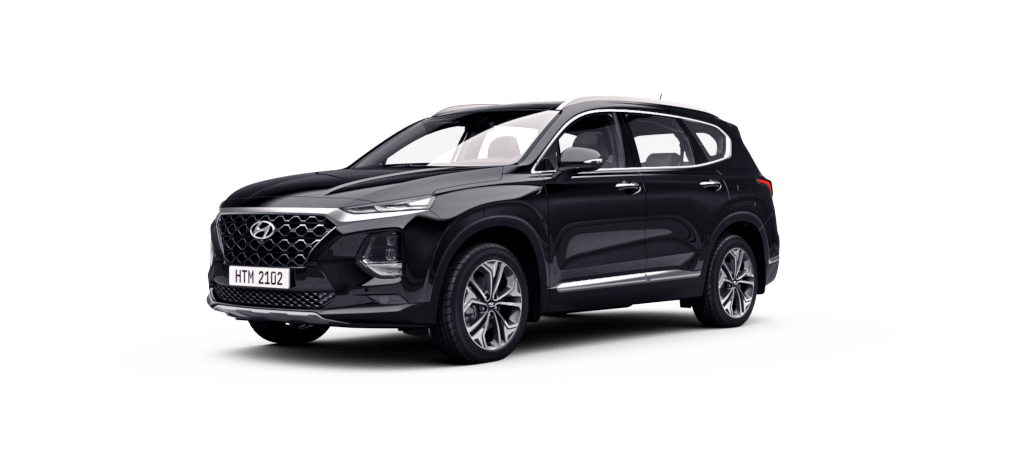 Santafe 2020 màu đen