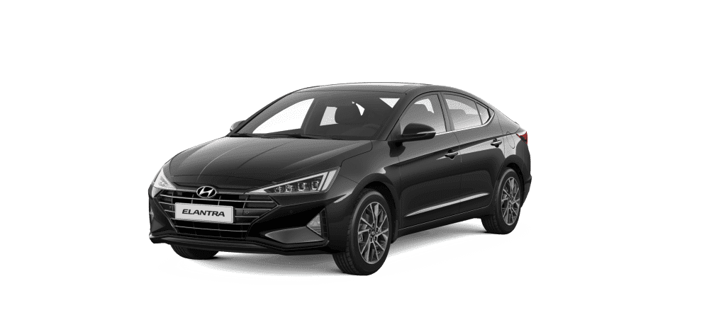 xe elantra màu đen