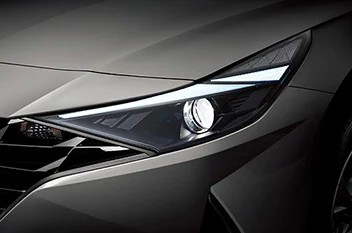 elantra cn7 design front projector headlights pc